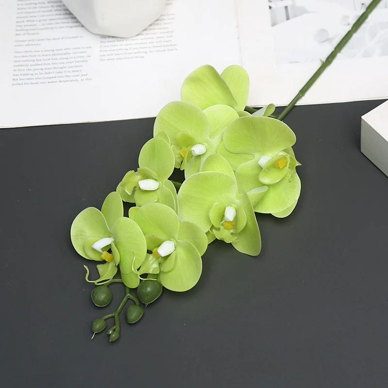 Realistische künstliche Orchideen-Stiel-Anordnung