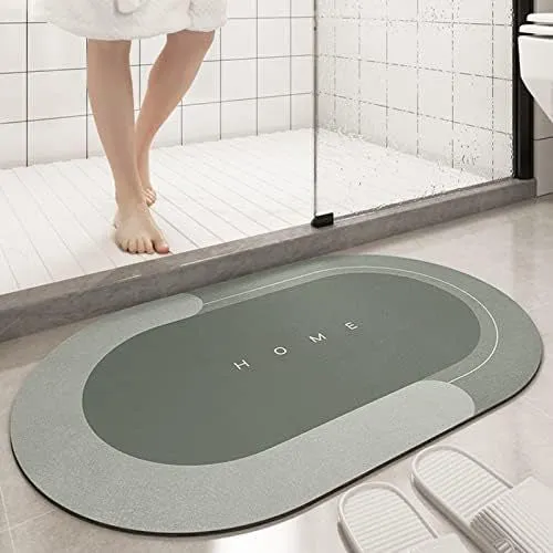 Absorbierende rutschfeste Badezimmermatte