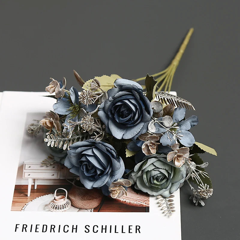 Faux Blumenstrauß für die Indoor-Heimdekoration