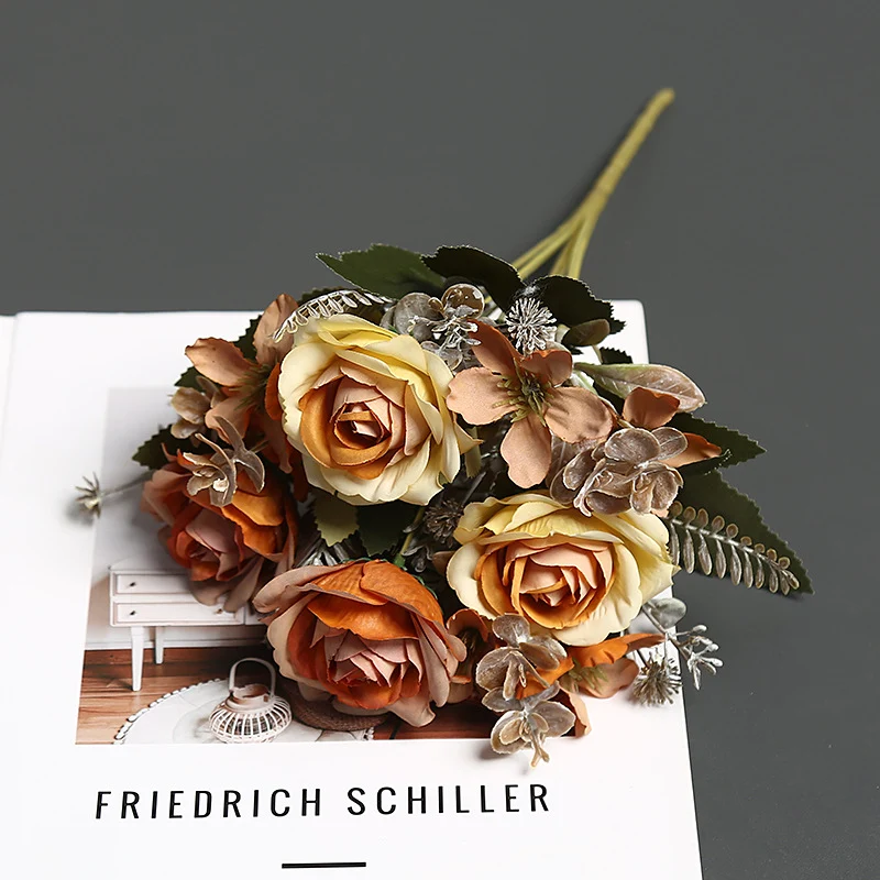 Faux Blumenstrauß für die Indoor-Heimdekoration