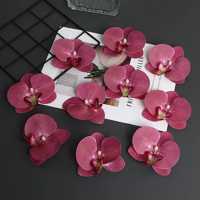 Dekoratives Orchideenblatt für die Wohnkultur展示