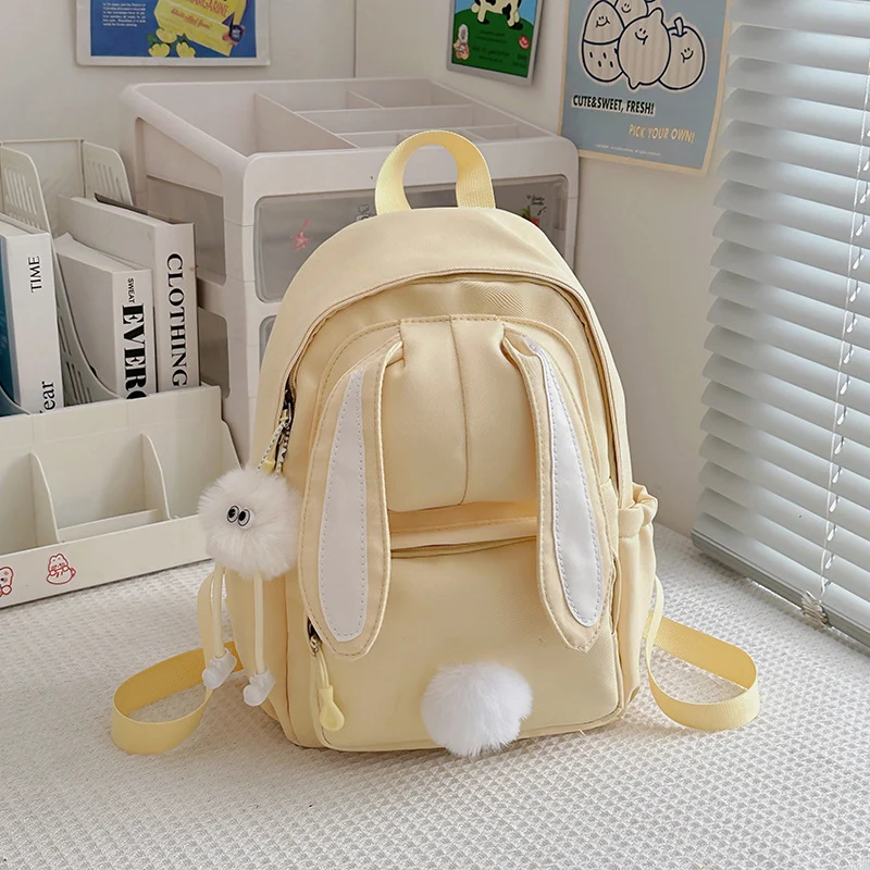 Niedlicher Mini-Schulrucksack mit Hasenohren
