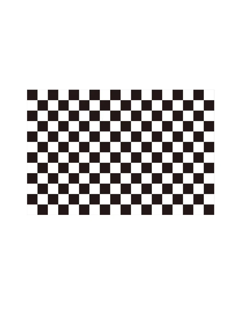 Abwaschbare Tischdecke mit kreisförmigem Retro-Print und PVC‑Beschichtung