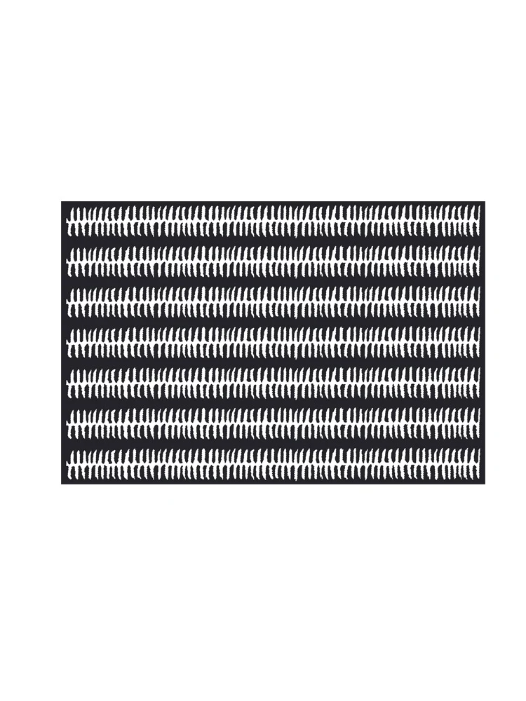 Abwaschbare Tischdecke mit kreisförmigem Retro-Print und PVC‑Beschichtung