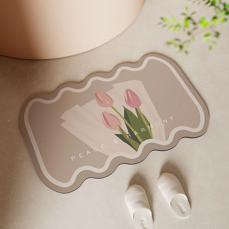 Florale dekorative Teppichmatte für die Wohnkultur