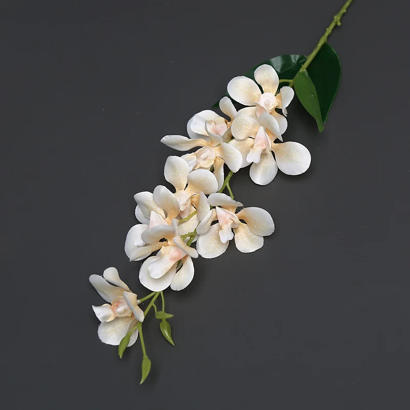 Elegante Faux-Orchideenstängel für die Heimdekoration
