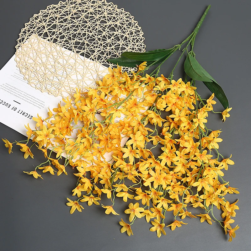Künstliche Orchideenblume für die Innenraumdekoration