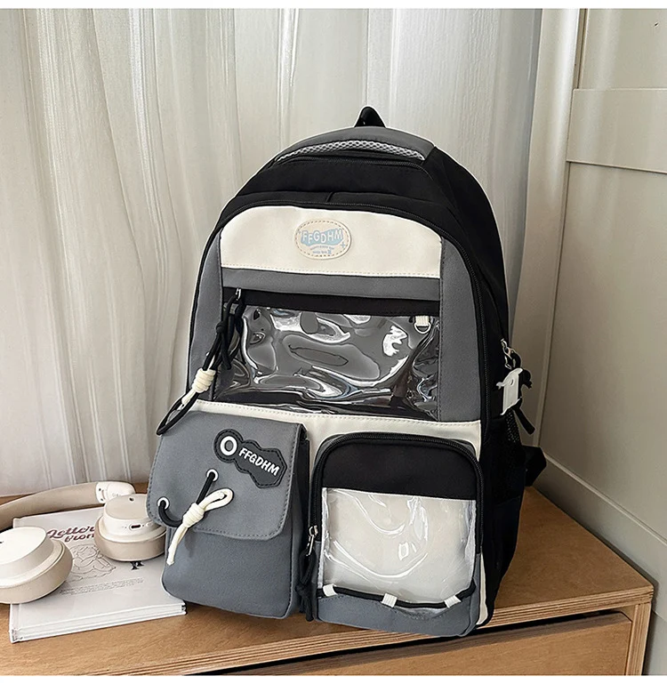 Niedlicher leichter Schulrucksack mit Tiermotiv