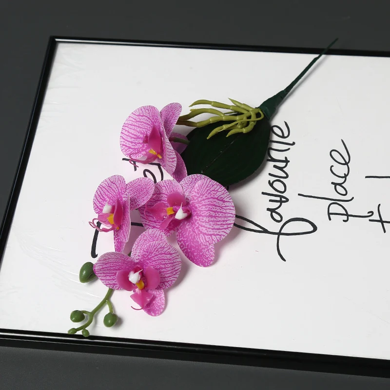 Dekorative Orchideenstängel für die Heimdekoration