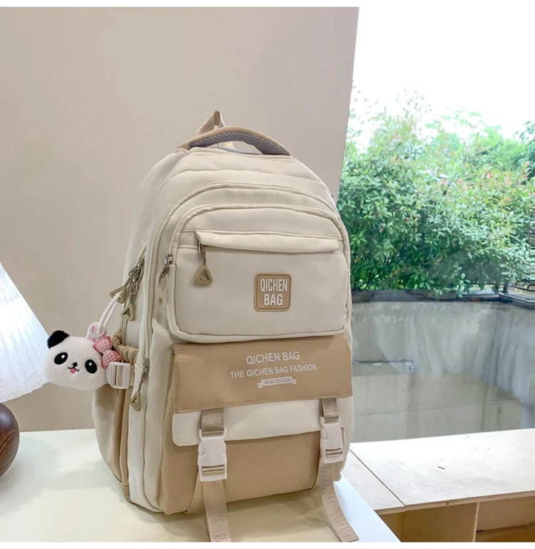 Stylischer Schulrucksack mit viel Stauraum