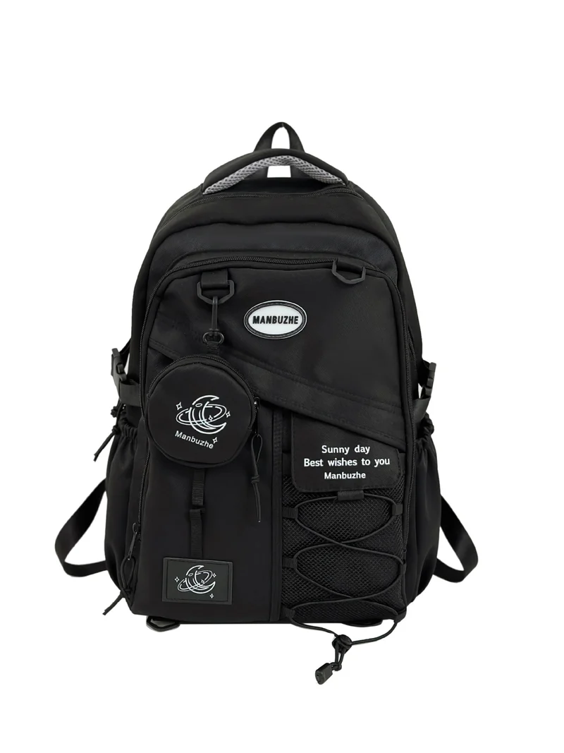 Vielseitiger Schulrucksack mit vielen Fächern