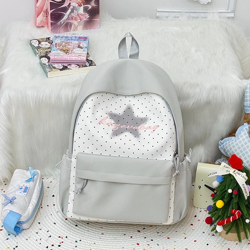 Stylischer minimalistischer Funktions-Schulrucksack