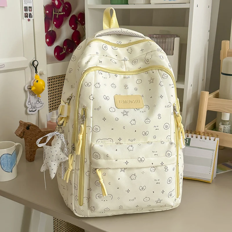 Bedruckter Rucksack für die Schule