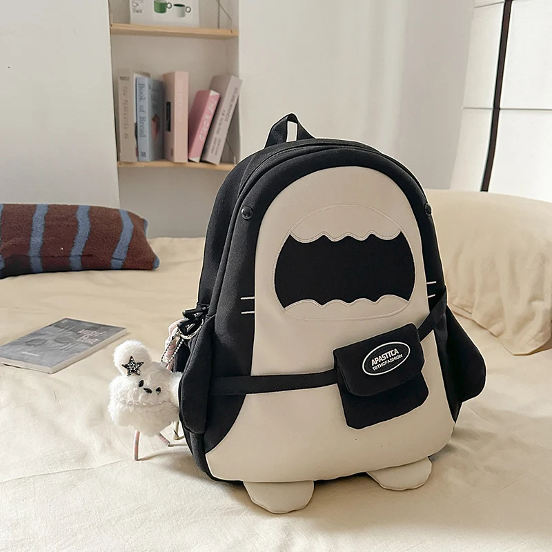 Cartoon-inspirierter verspielter Mini-Schulrucksack