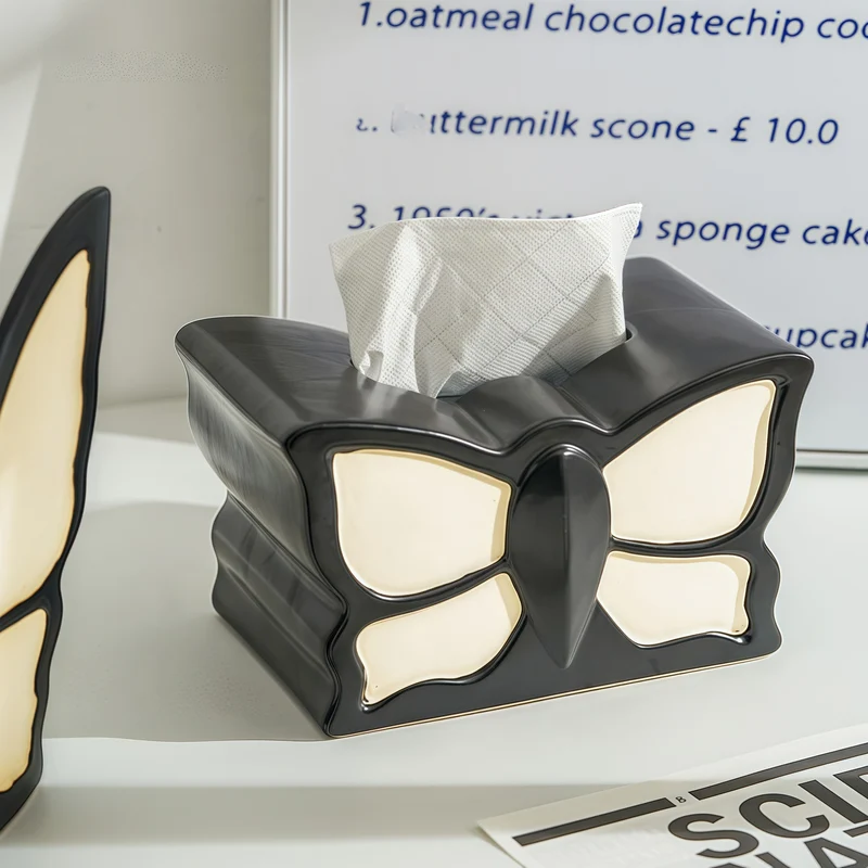 Dekorativer Schmetterling Taschentuchhalter für die Hausausstellung