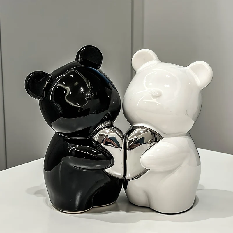 Süße Bärenfigur für die Wohnk dekoration