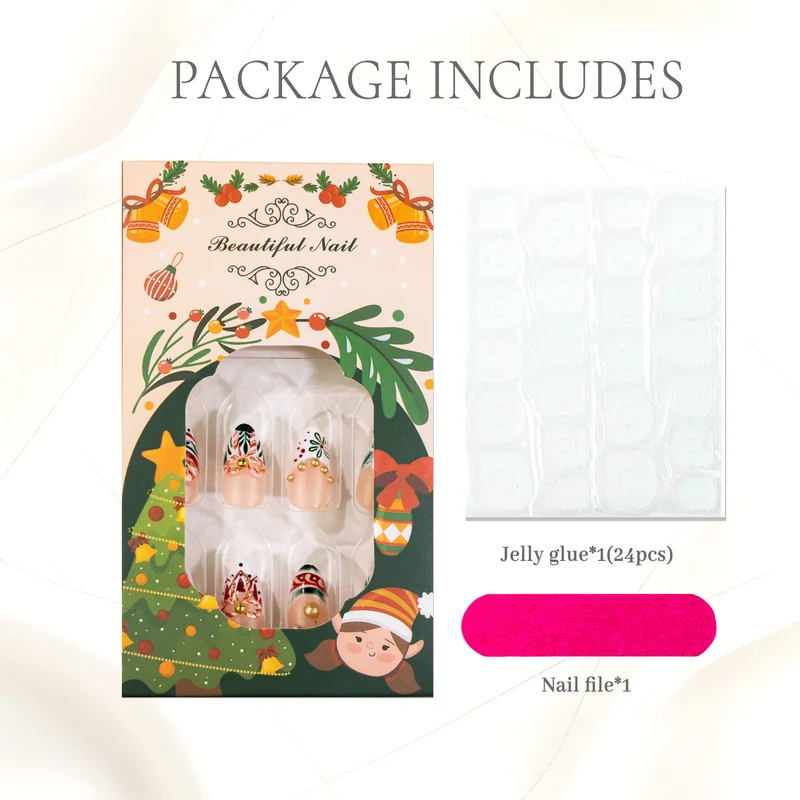 Festliches GelenkNagel Set