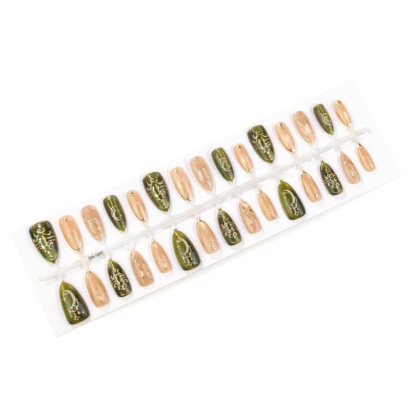 Elegantes Press-On Nagelkunstset
