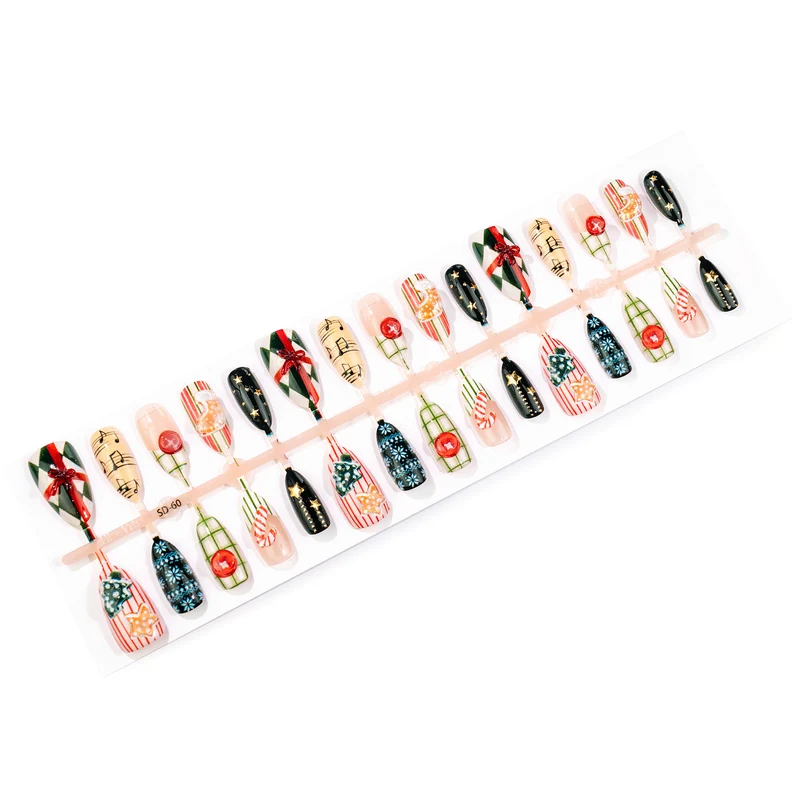 Dekorative Nagelkunst-Spitzen