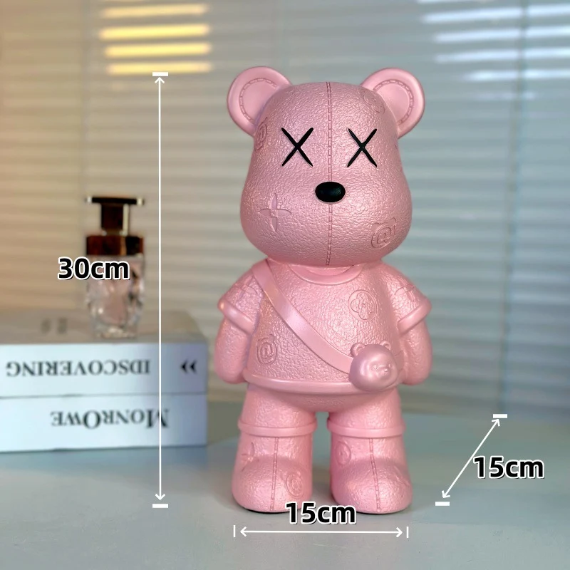 Künstlerische Bärenfigur für die Heimdekoration