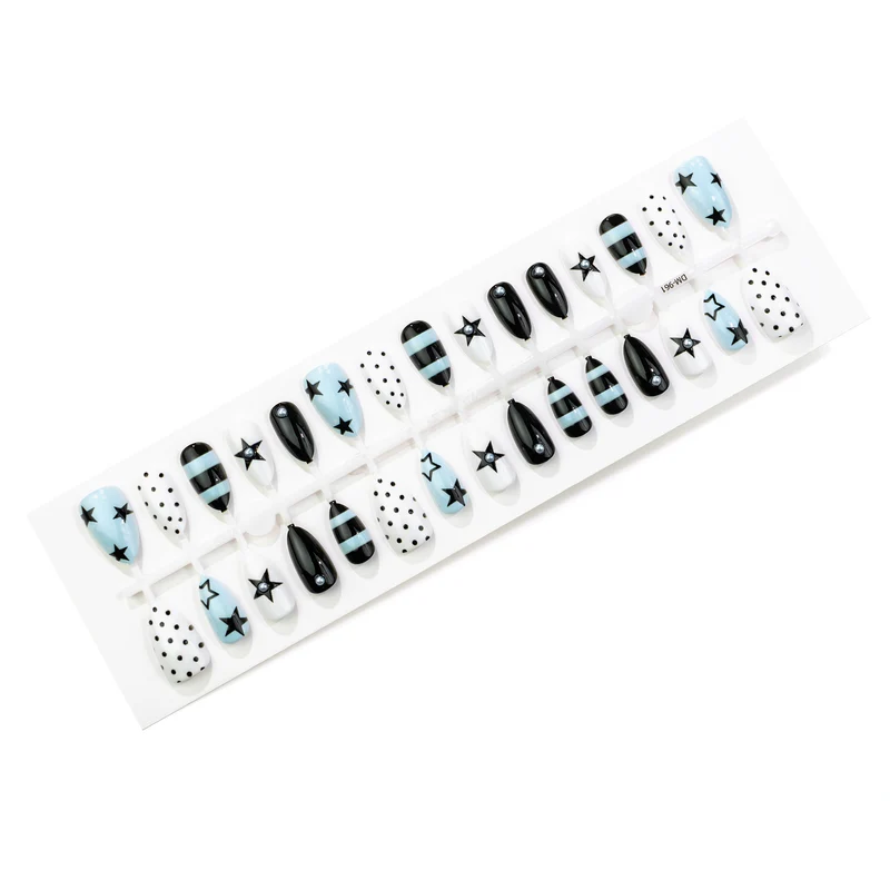 Künstlerisches Gel Press-On Nagelset
