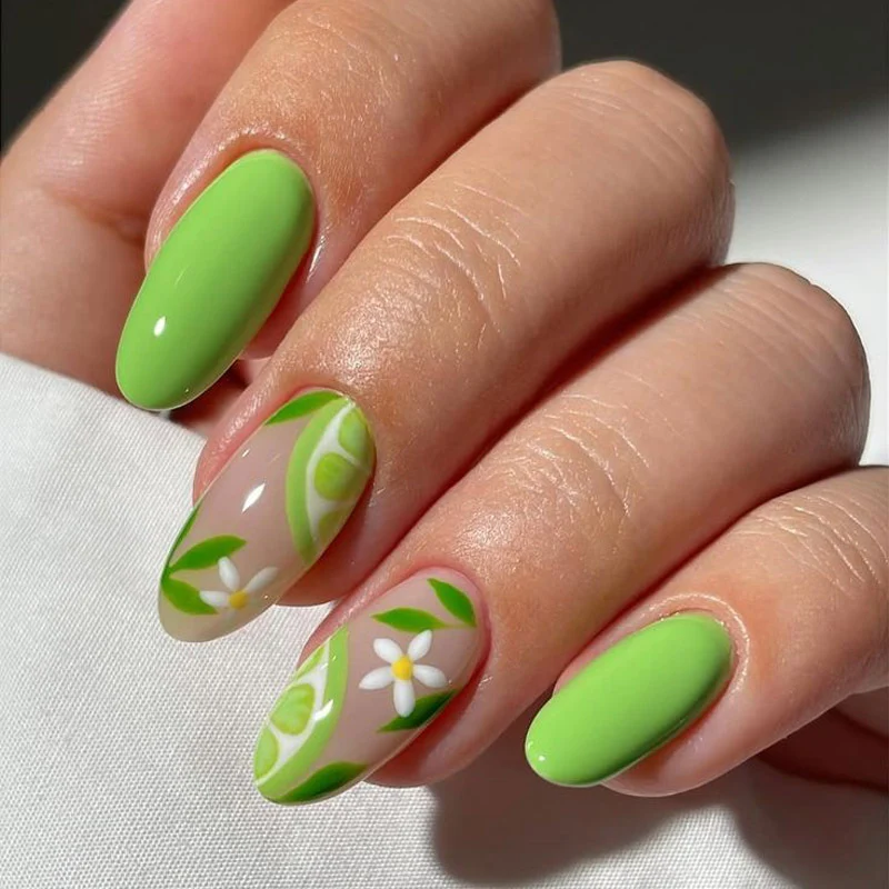 Tropisches Nail Art