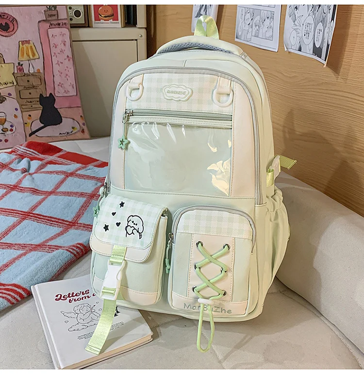 Niedlicher Schulrucksack im Kawaii-Stil