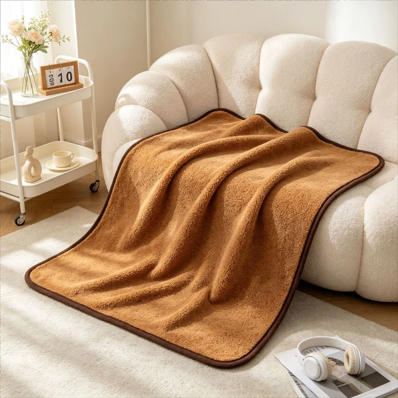 Oversized Weiche Plüschdecke