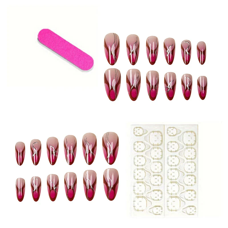 Stiletto-Nagelkunst-Design-Set
