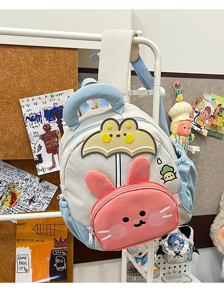 Kinderfreundlicher Mini-Schulrucksack mit Tiermotiv