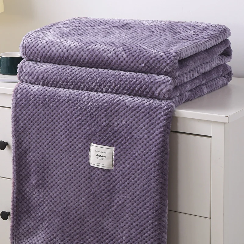 Plüsch Fleece Decke