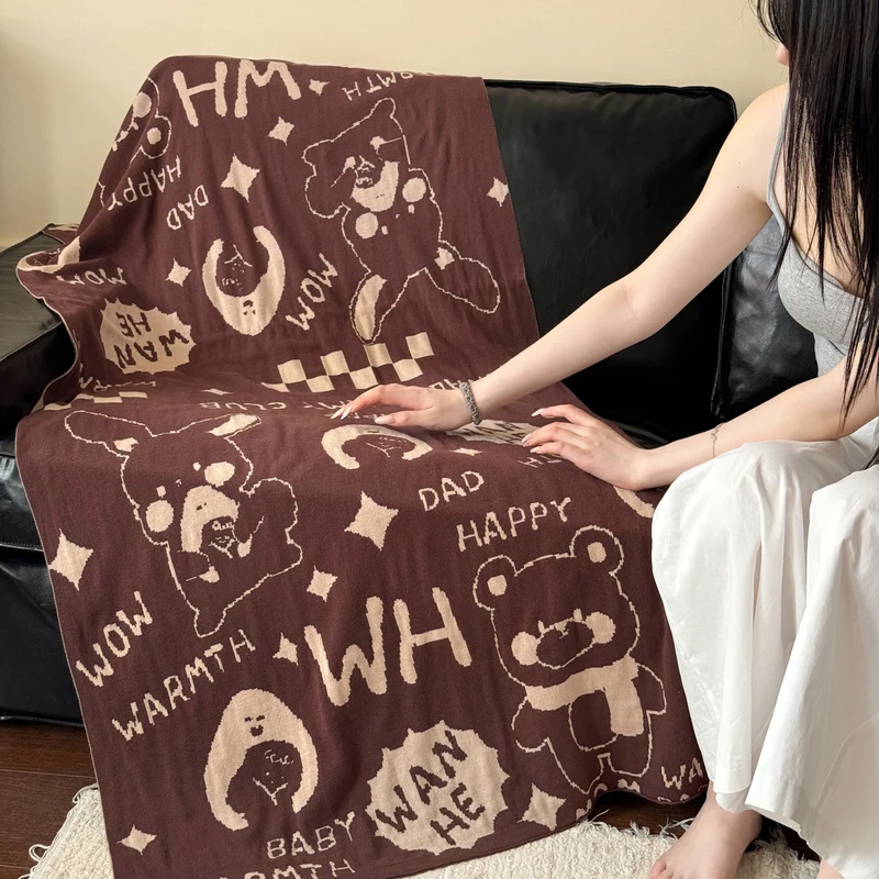 Damen Florale Kuscheldecke