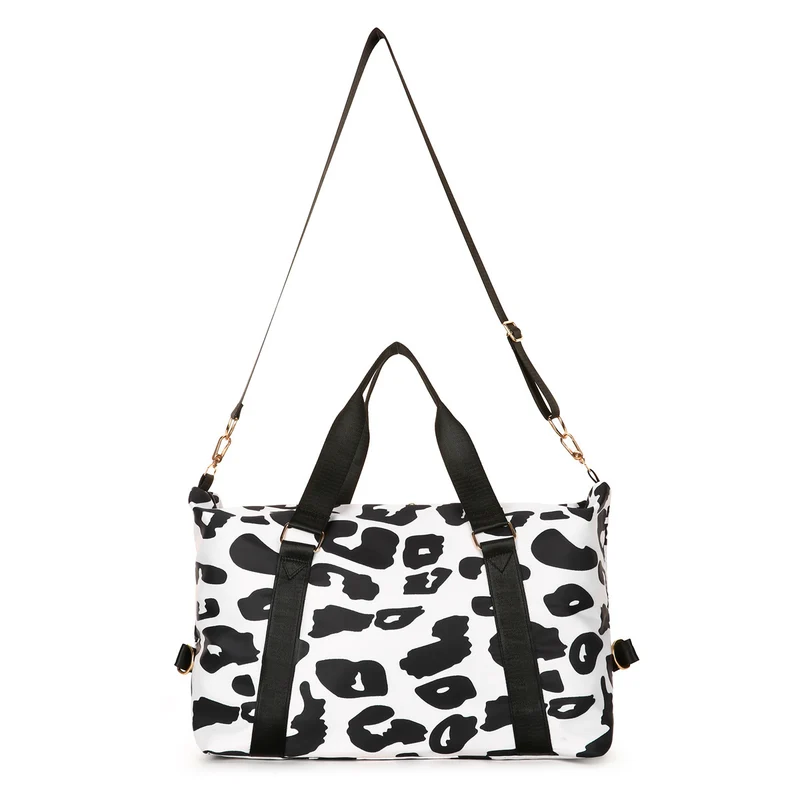 Sportliche Tragetasche mit stilvollem Leopardenmuster Skanto