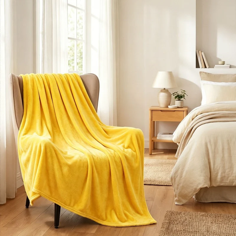 Vielseitige Plüschdecke