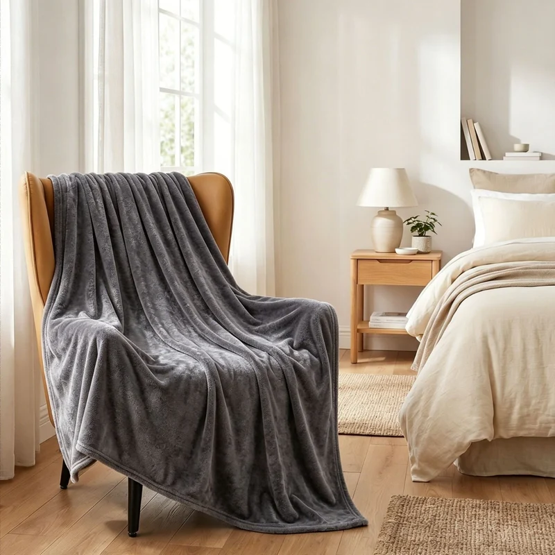 Vielseitige Plüschdecke