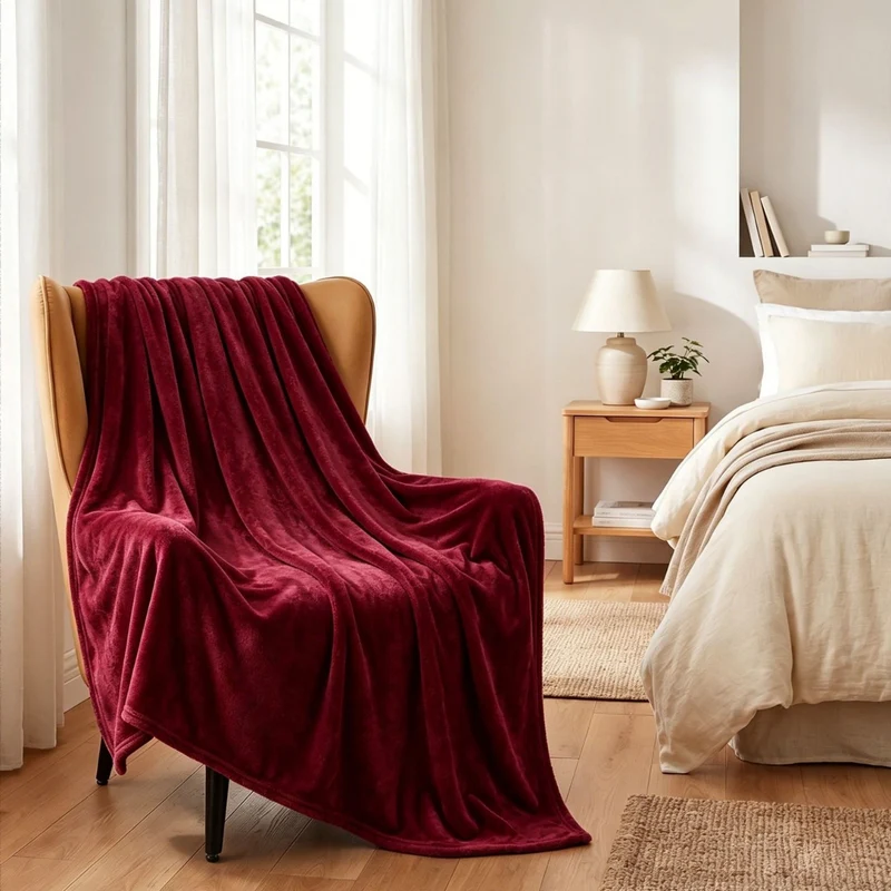 Vielseitige Plüschdecke
