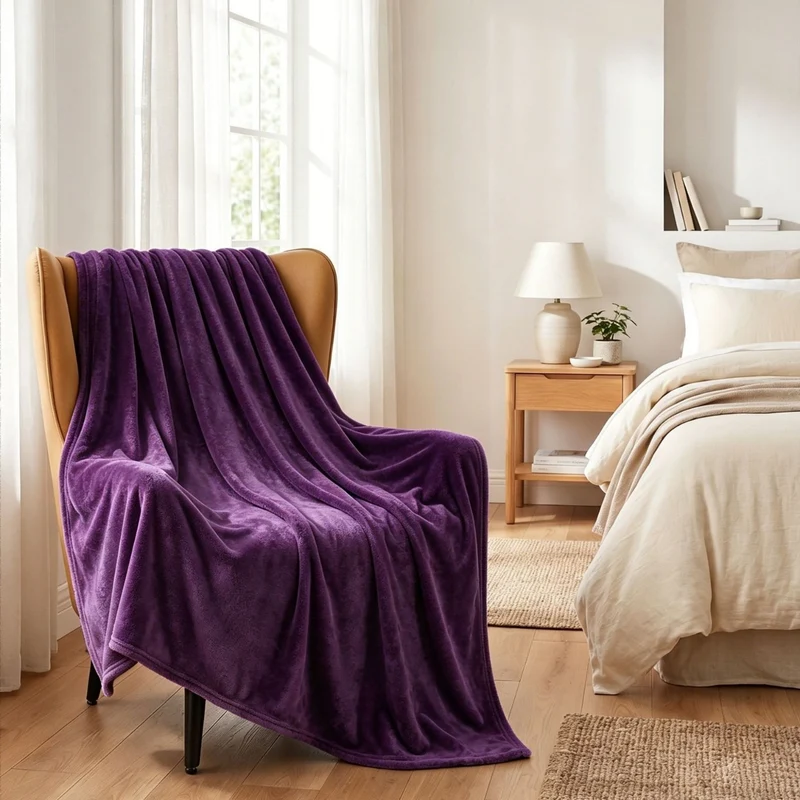 Vielseitige Plüschdecke