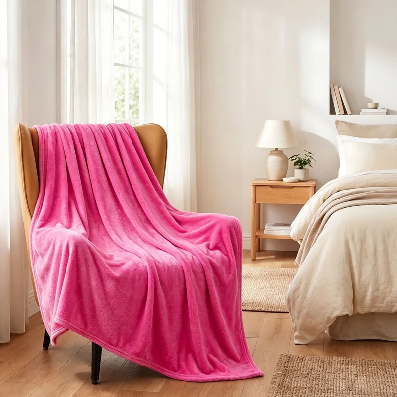 Vielseitige Plüschdecke