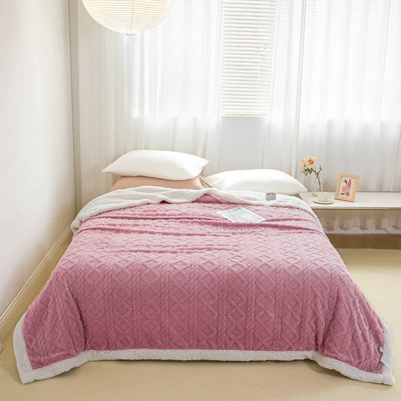 Gemütliche Texturierte Decke