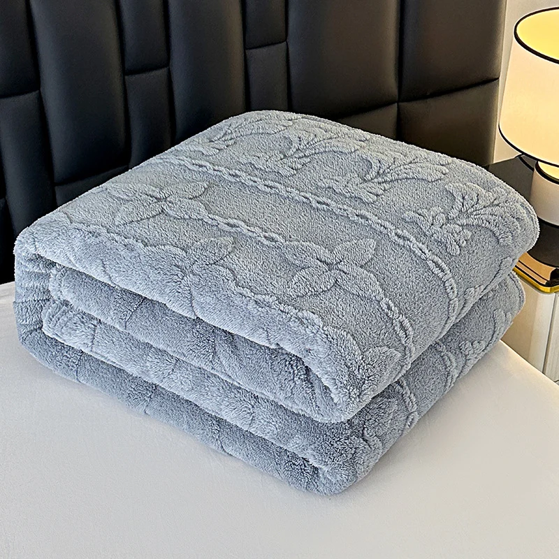 Gemütliche Plüschdecke