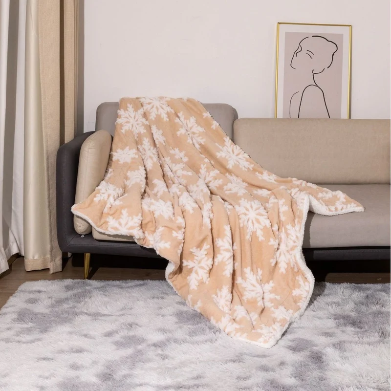 Luxuriöse weiche Kunstpelz-Decke