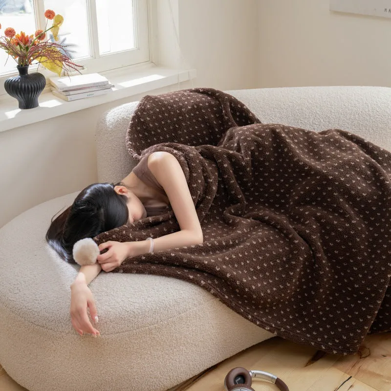 Damen Kuschelfleece Wurfdecke