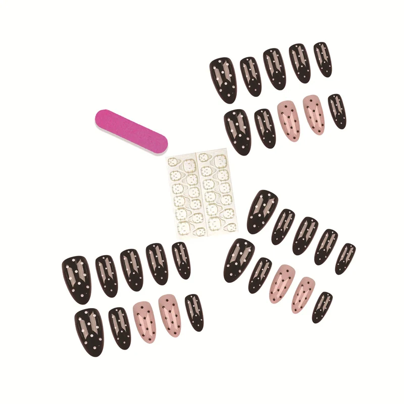 Künstlerische geometrische Nagelspitzen