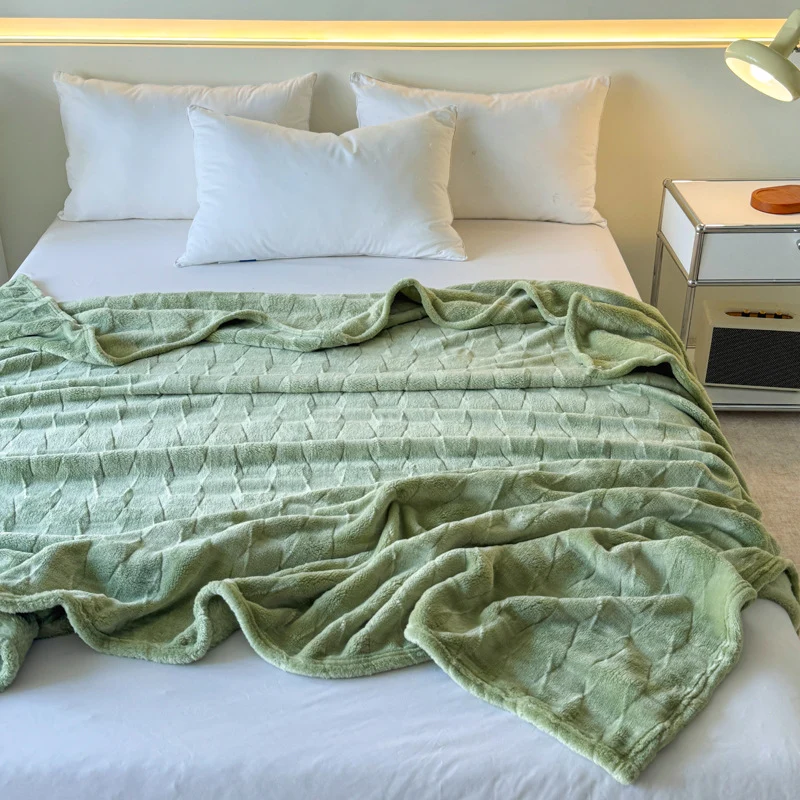 Plüsch Fleece Wurfdecke