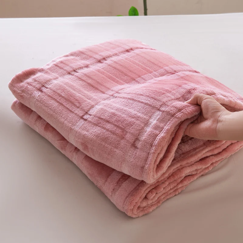 Gemütliche Flanell-Wurfdecke