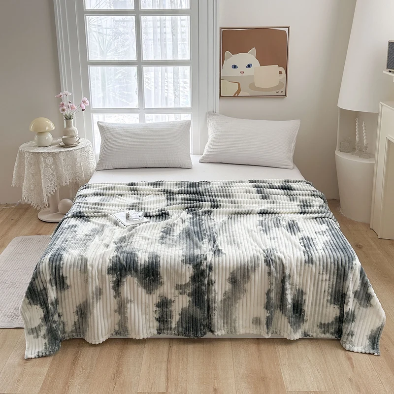 Ultra-weiches gewelltes Plüsch-Decke
