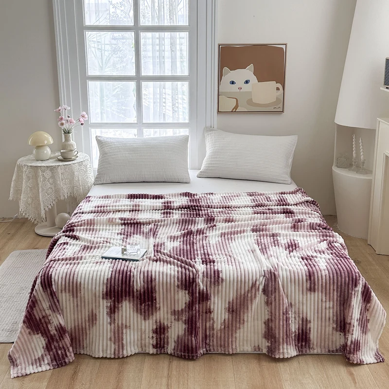 Ultra-weiches gewelltes Plüsch-Decke