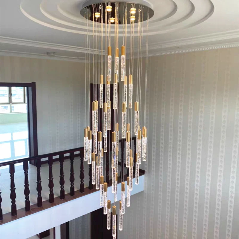Elegante Kristallpendelleuchte