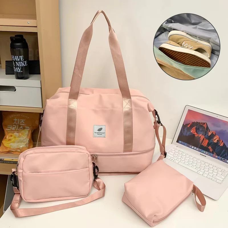 Multifunktionale stilvolle Reisetasche mit separaten Fächern Skanto