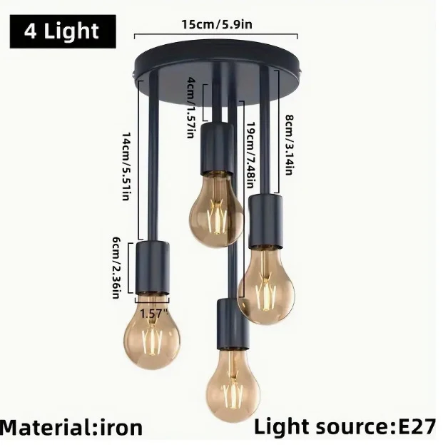 Minimalistische goldene Akzent Pendelleuchte